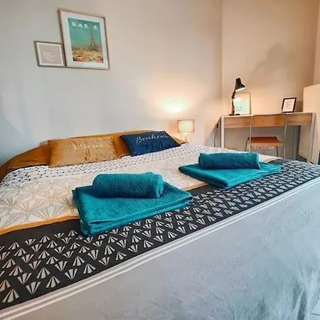 דירה Le Thiers Bleu Proche Gare - Centre Avec Parking Et Netflix *