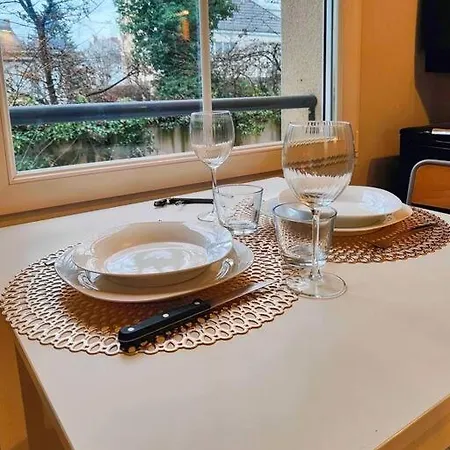 아파트 Le Thiers Bleu Proche Gare - Centre Avec Parking Et Netflix 뮐루즈