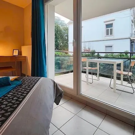 Le Thiers Bleu Proche Gare - Centre Avec Parking Et Netflix *
