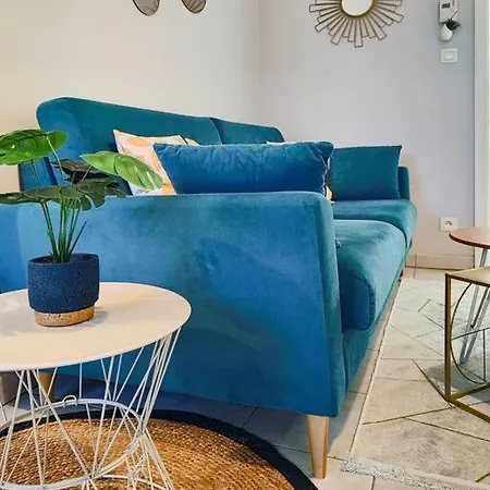 Apartment Le Thiers Bleu Proche Gare - Centre Avec Parking Et Netflix